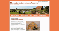 Desktop Screenshot of meyers-landleben.de